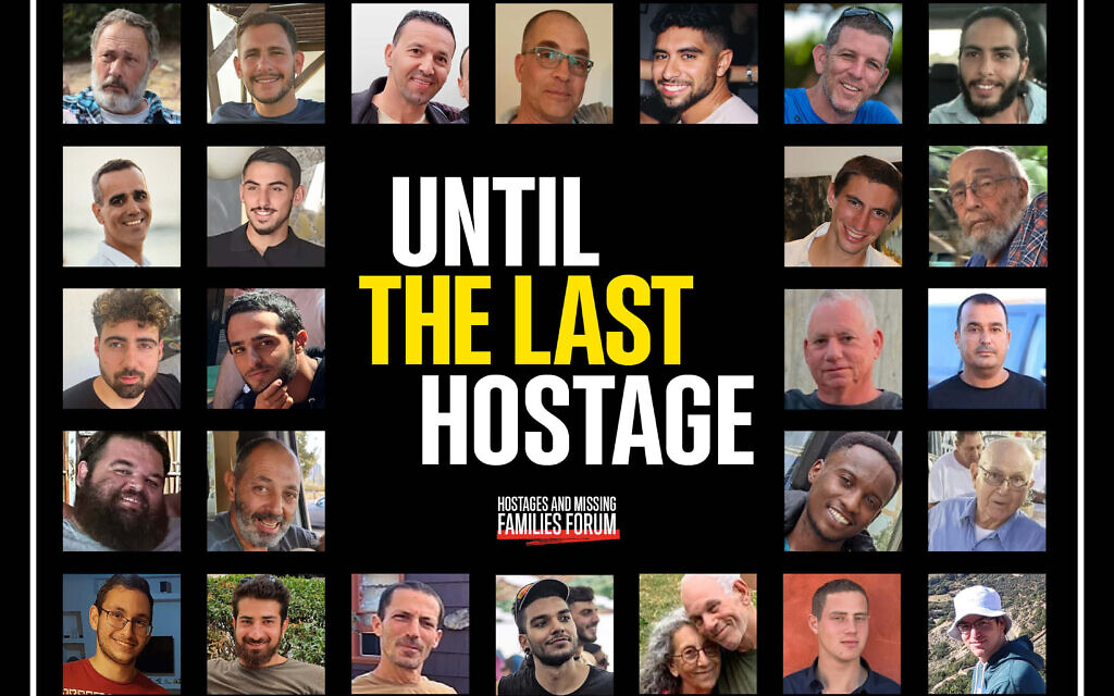 The 58 remaining in captivity, 600 days after 7 October 2023.