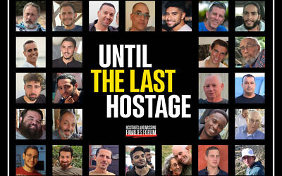 The 58 remaining in captivity, 600 days after 7 October 2023.