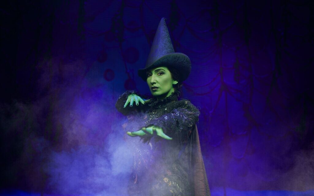 Emma Kingston as Elphaba in Wicked
