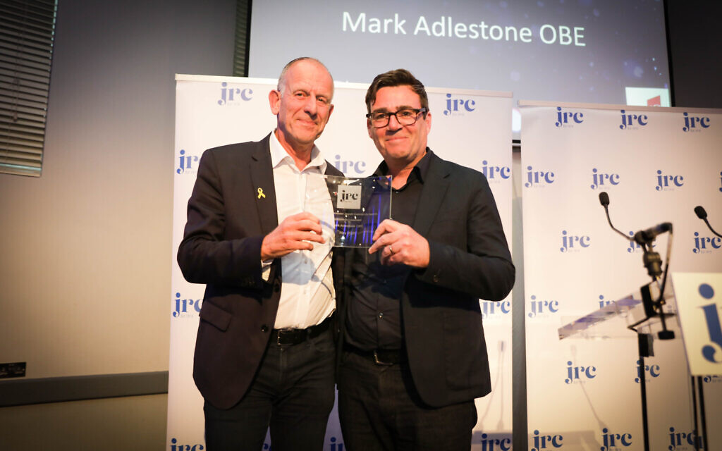 Lifetime Achievement Awards - Mark Adlestone OBE Presented by Mayor Andy Burnham