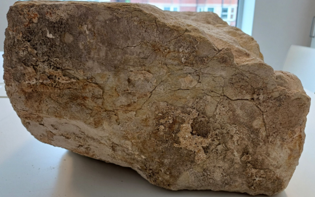 Mikveh stone, Jewish Museum.