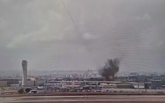 Video footage of Houthi strike on Ben Gurion