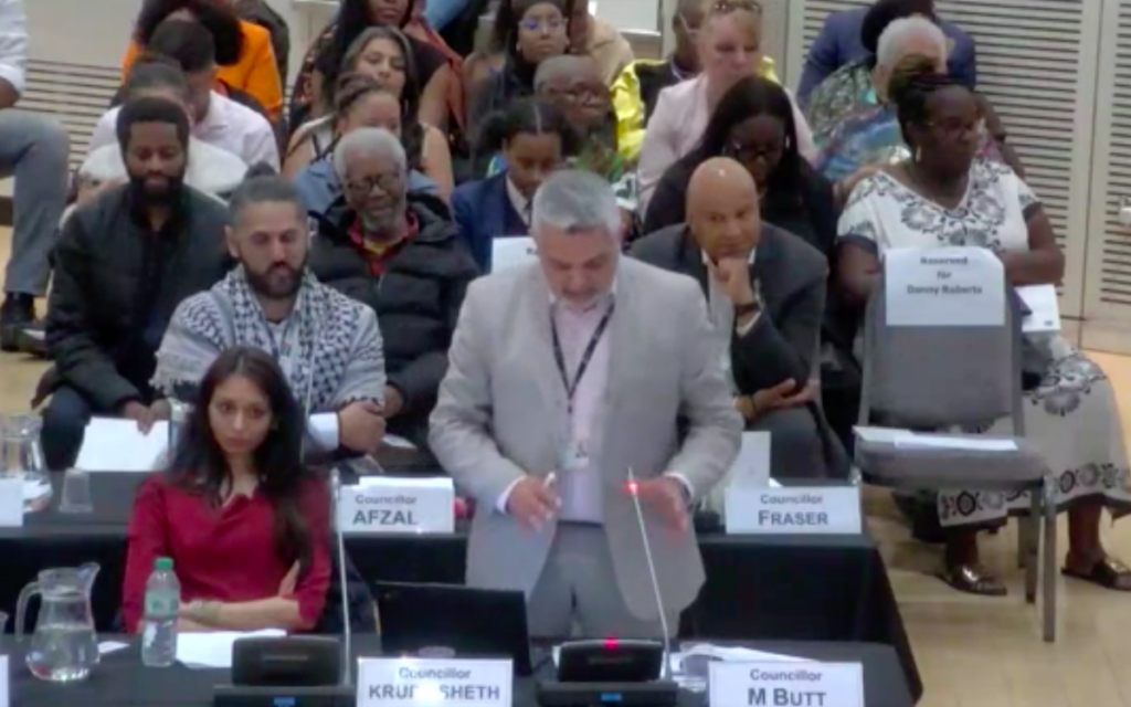 Brent leader Cllr Mo Butt