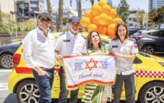L->R : Daniel Burger, MDA UK Chief Executive, Ilan Klein, MDA Israel, Judy Saphra, MDA UK Vice President, Ronit Glase, MDA Israel.