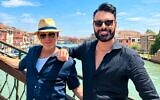 Rob Rinder and Rylan Clark in Venice during filming of their Bafta-winning BBC series Grand Tour. Photo Credit: BBC/Grand Tour