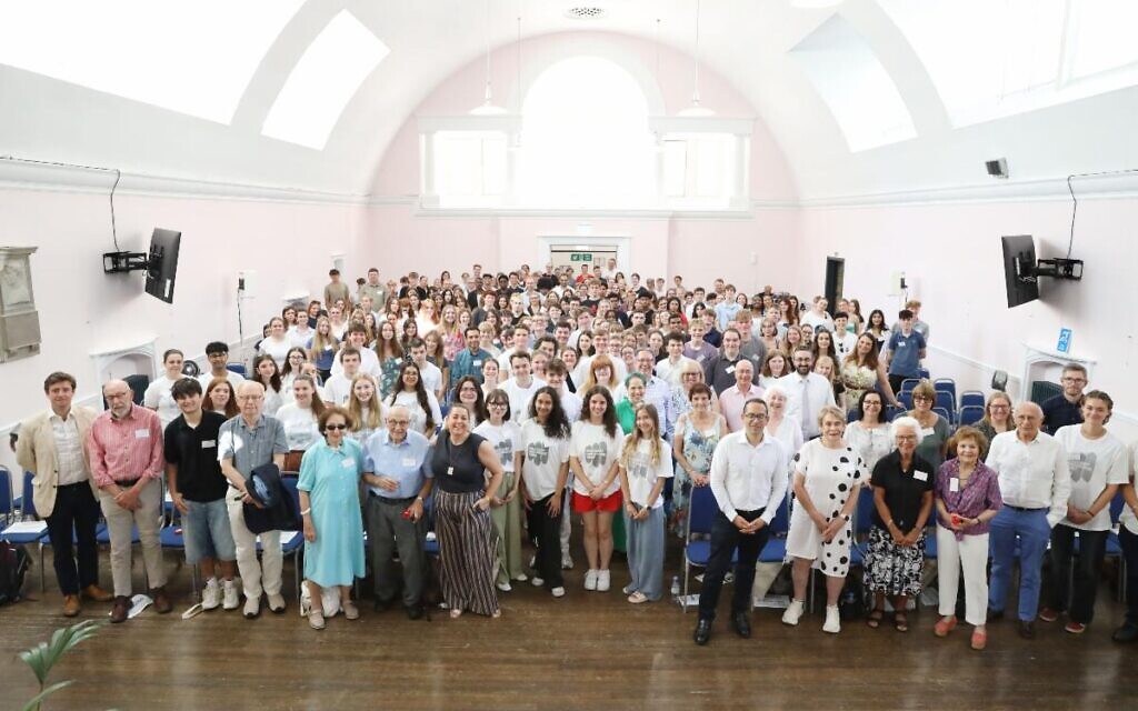 Students and survivors gather at the Holocaust Educational Trust’s annual Ambassador Conference in London.
Photo: Grainge Photography