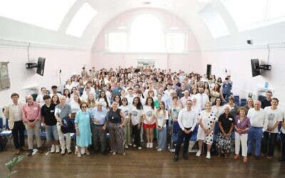 Students and survivors gather at the Holocaust Educational Trust’s annual Ambassador Conference in London.
Photo: Grainge Photography