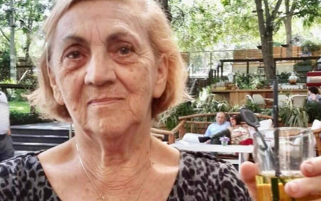 95-year-old Holocaust survivor Yvette Shmilovitz. Pic: courtesy