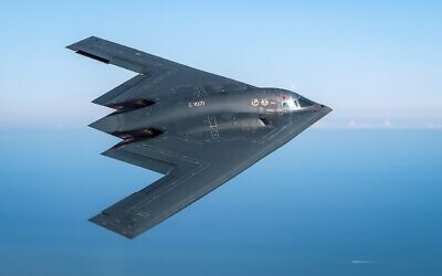 US B2 bomber. Twitter/X