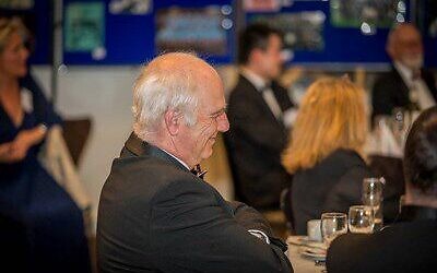 Jo Greenbury at a Clifton College alumni dinner (Courtesy)