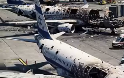AI-generated image falsely claims to show Iranian strike on Tel Aviv’s Ben Gurion Airport
Photo: Screenshot via TikTok / Fact-checked by Full Fact