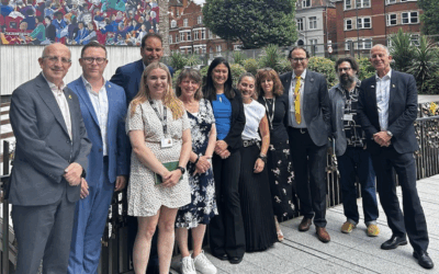 Culture Secretary Lisa Nandy with Jewish charity leaders at JW3. Photo: Jewish Leadership Council