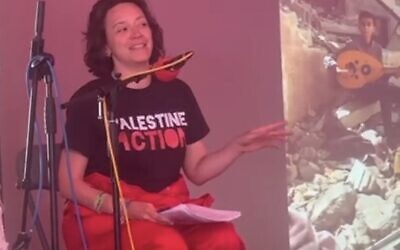 Francesca Nadin's talk was promoted on the official festival app