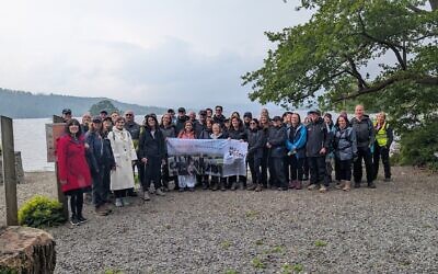 Walkers retrace the route of the Windermere Boys from Carlisle to Calgarth to mark 80 years since their arrival in the UK.