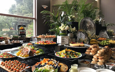 Kimberly Gardens Kosher brunch in St Hilda East , Melbourne