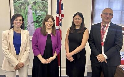 Tzipi Hotovely and Lisa Nandy meet to discuss BBC Glastonbury crisis