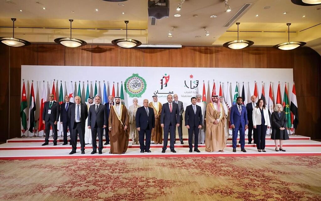 Arab League leaders (Credit: @arableague_gs on Twitter)