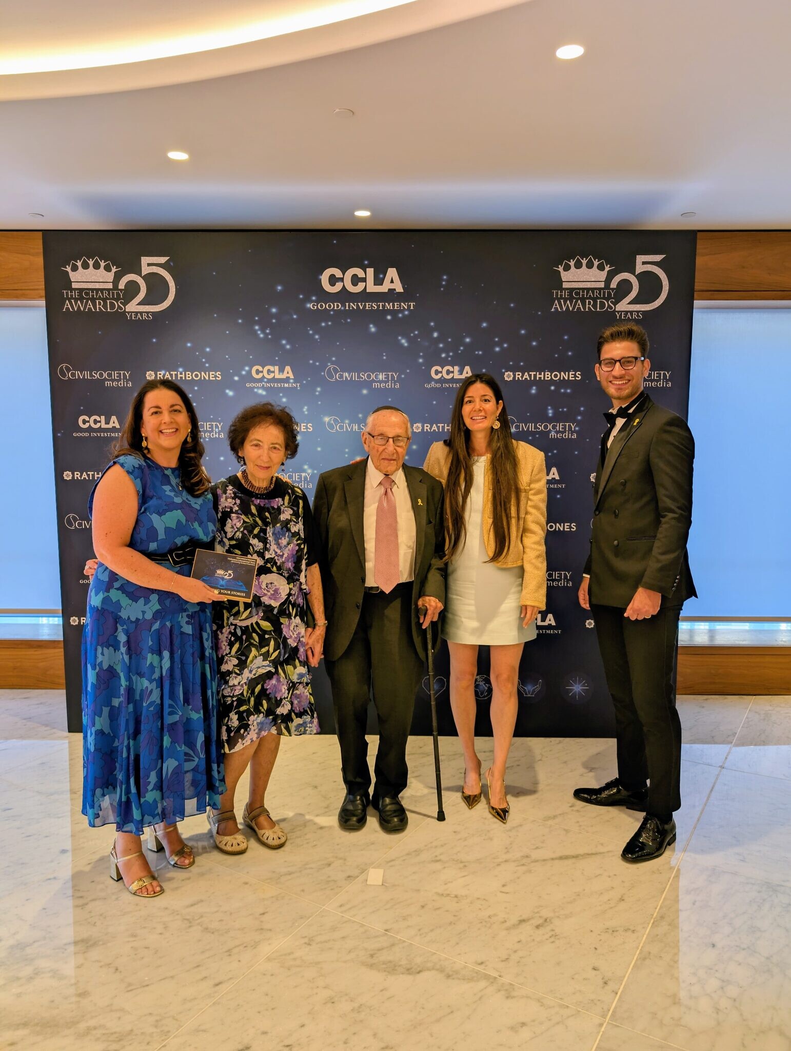 Holocaust Educational Trust wins at the Charity Awards 2025 - Jewish News