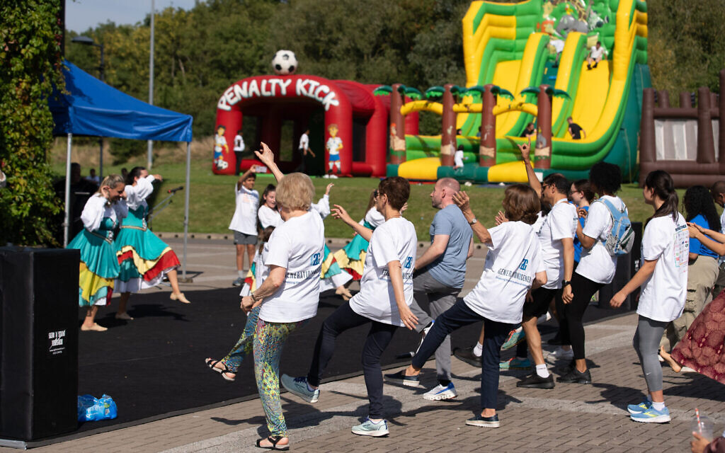 A glimpse of the creativity and inclusivity expected at this year’s Interfaith Wellbeing Festival. Photo Credit: Maccabi GB