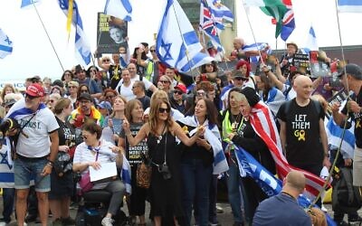 Brighton march, July 2025. Pic: Orli Tarragano
