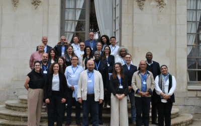Attendees at a recent MENA 2050 meeting