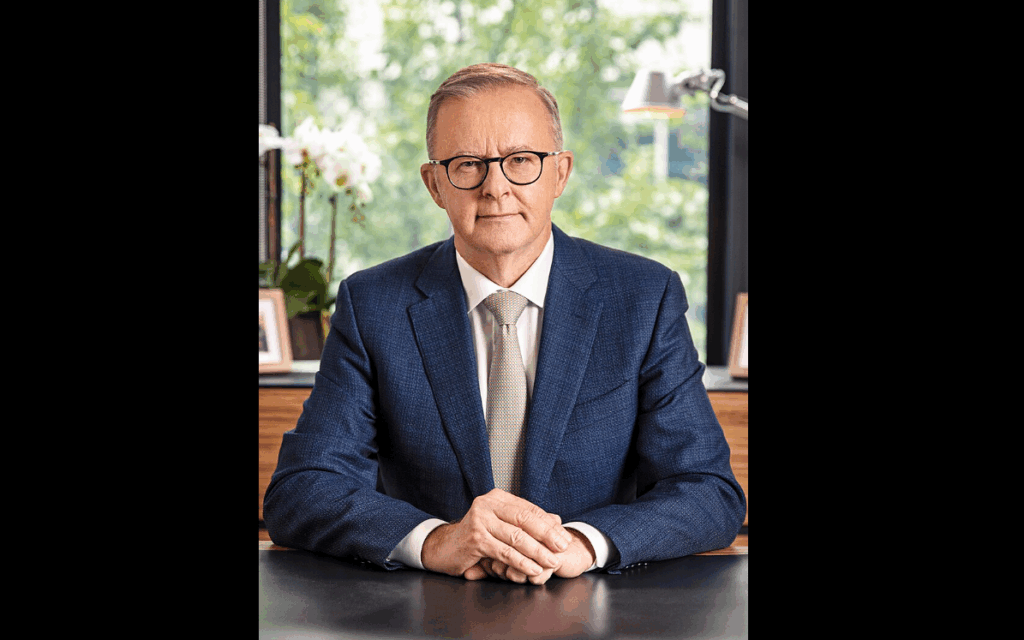Australian Prime Minister Anthony Albanese (Credit: The Australian Government)