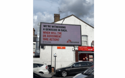 The South London MSF billboard (Credit: UKLFI)