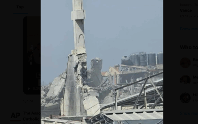 An Israeli strike which hit the Holy Family Church in Gaza City in July