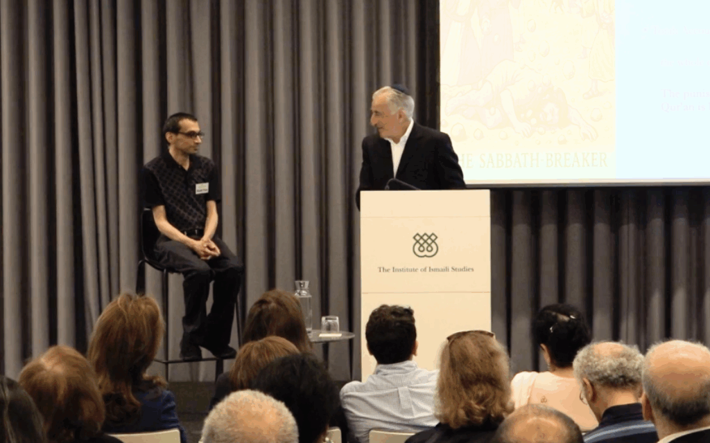 Rick Sopher and Prof. Abdulla Galadari
