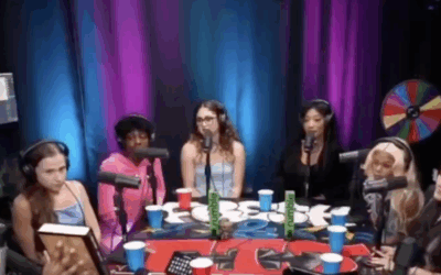 Guests on the Fresh and Fit podcast during the now-removed episode in which panellists justified the Holocaust and made violent antisemitic remarks (Image: Screenshot/X)