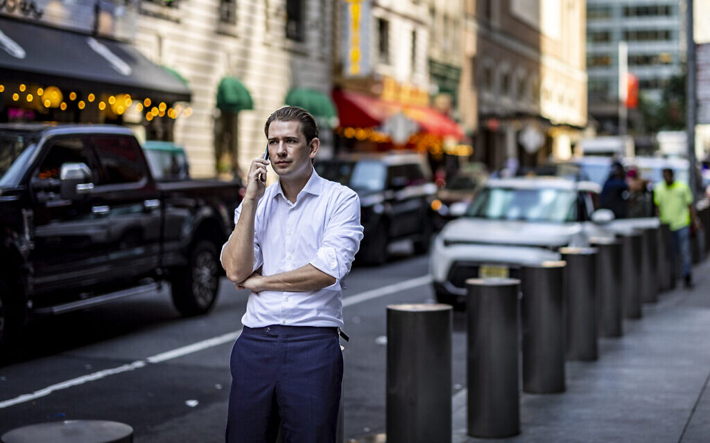 Sebastian Kurz in New York