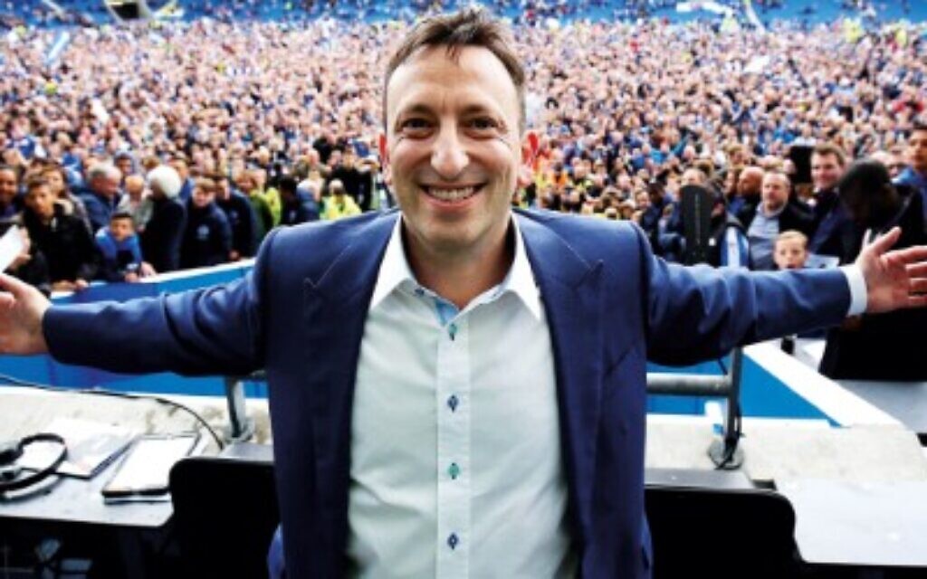 Tony Bloom at Brighton, the club he has owned since 2009. Photo Credit: Brighton & Hove Albion.