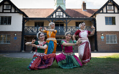 Performers showcase traditional dance at the Interfaith Wellbeing Festival, held at Paddington Recreation Ground on Bank Holiday Monday. Photo: Courtesy
