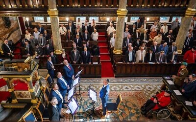 VJ Day Service Of Remembrance at New West End Synagogue, London, 
17th August 2025 Pic: Elliot Franks
Co hosted by AJEX – The Jewish Military Association