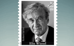 The United States Postal Service released a new series of stamps in honour of Elie Wiesel. (USPS)