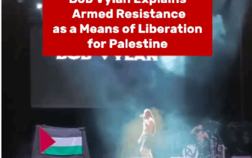 Video of Bobby Vylan's armed resistance remarks at Spanish gig