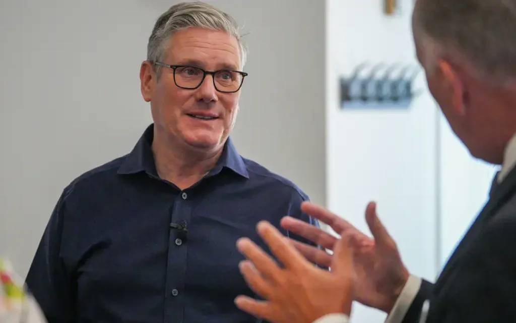 Keir Starmer interview by Channel 5