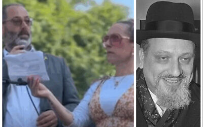 Rabbis Josh Levy and Charley Baginsky and Chief Rabbi Immanuel Jakobovits