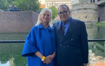 Gaby and Howard Morris, the Jewish Square Mile Project founders. Pic: Michelle Rosenberg