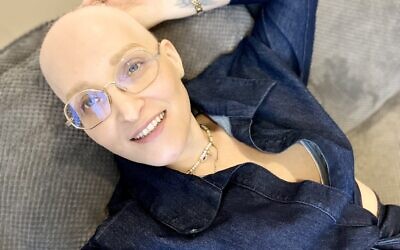 Natali Weisz Golan, 38, diagnosed with breast cancer, who considered moving back to Israel after her diagnosis. Pic: Chai Cancer Care