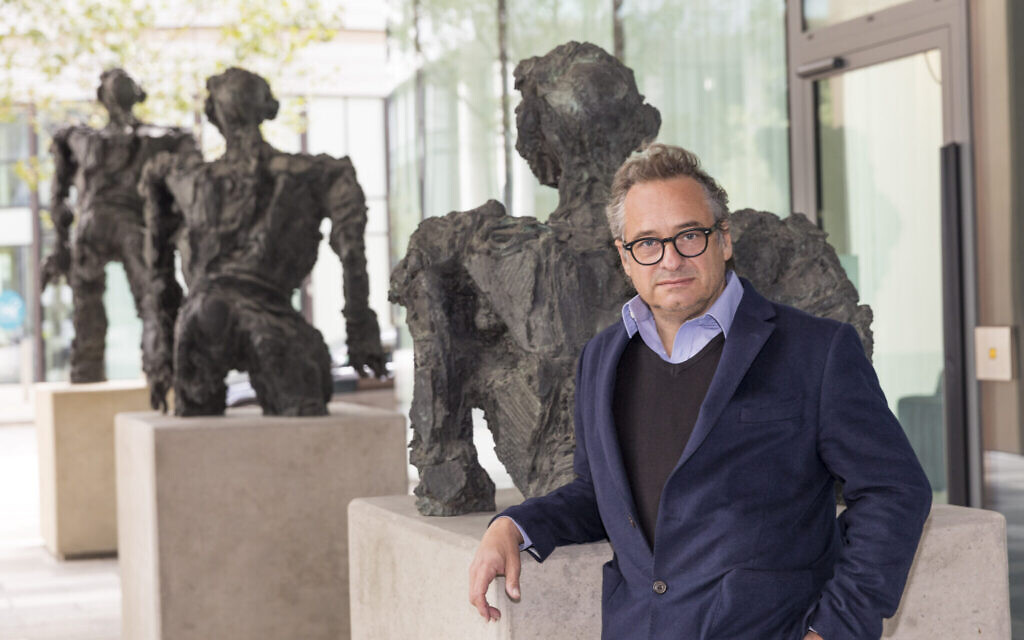 David Breuer-Weil with EMERGENCE II, 2020, courtesy Grant Frazer Photography