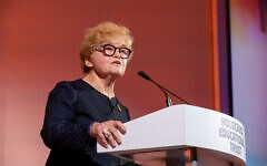 Professor-Ambassador-Derborah-Lipstadt-was-the-keynote-speaker-on-the-night HET, Monday 15th September 2025