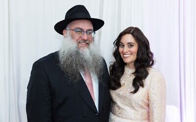 Rabbi and Rebbetzen Lipsey, New West End Synagogue, October 2025
