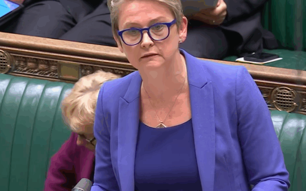 Yvette Cooper (pic parliament TV)