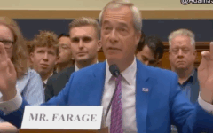Nigel Farage gives evidence at US Congress  (pic