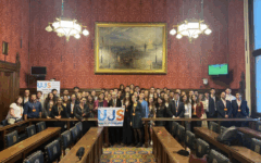 Jewish student leaders at the Union of Jewish Students’ year launch event in Parliament. Credit: UJS