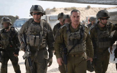 IDF Chief of Staff Eyal Zamir with senior IDF officers (Photo: IDF)