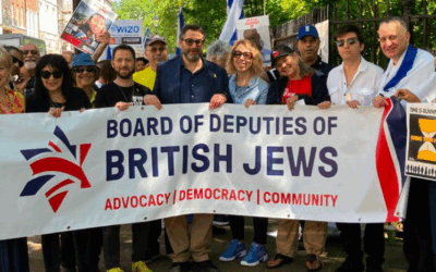 Board of Deputies representatives and staff