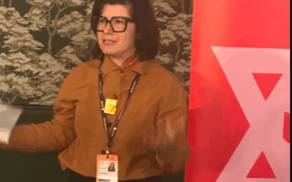 Sharon Lifschitz speaks at JLM Labour fringe event