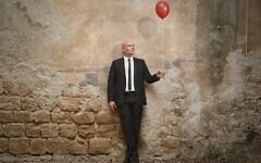 Banksy's former gatekeeper Simon Durban in Israel. (portrait by Moses-Pini-Siluk)